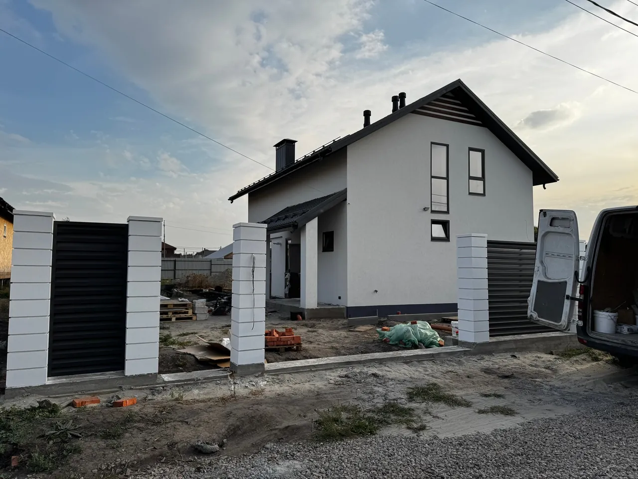 Штукатурка и вставки под дерево, ракурс 5